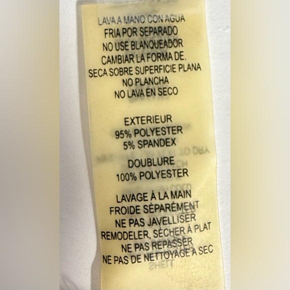 Vince Camuto Metallic Gray Long Sleeve Dress - Picture 8 of 8